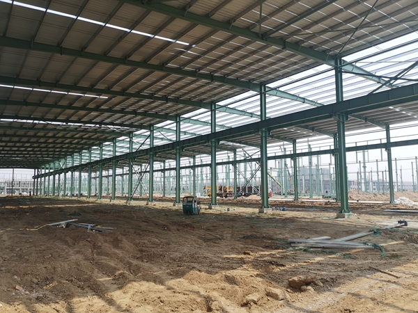 山東乾鋼金屬科技有限公司二期鋼結(jié)構(gòu)工程