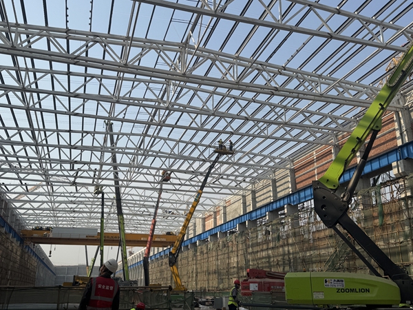 廣西南寧太陽紙鋼結(jié)構(gòu)工程